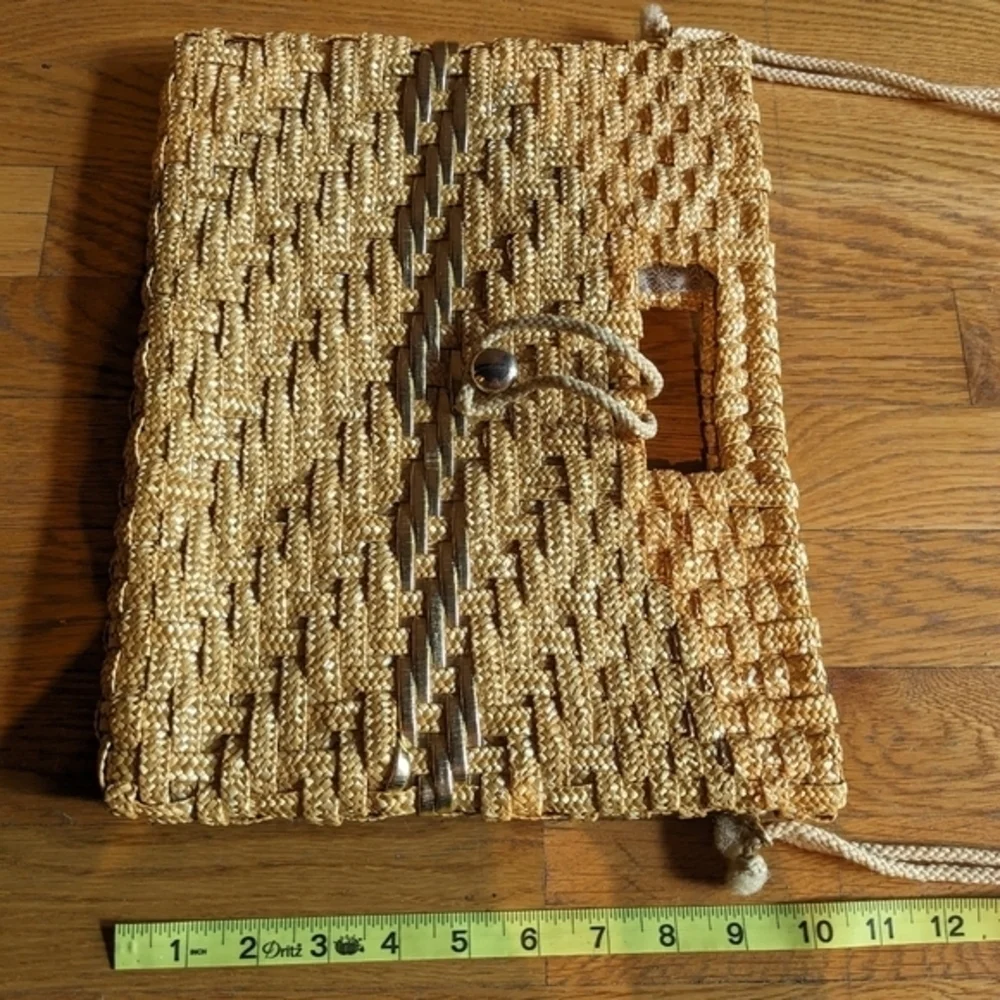 Made‎ in Italy Woven Crossbody Purse